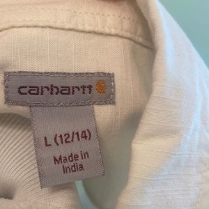 NWT Ladies Carhartt Button Down Top